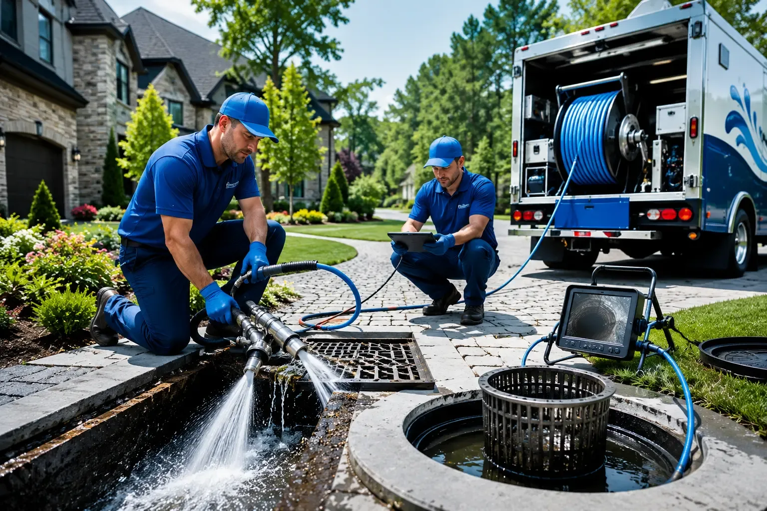 Local outdoor drain cleaning professionals in Manhattan, IL