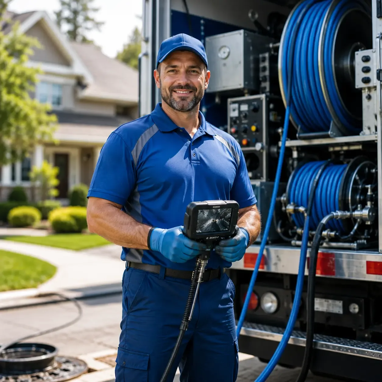Local outdoor drain cleaning specialists in Manhattan, IL